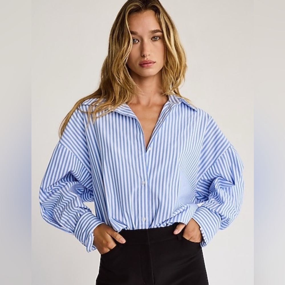 Express Boyfriend Portofino Shirt